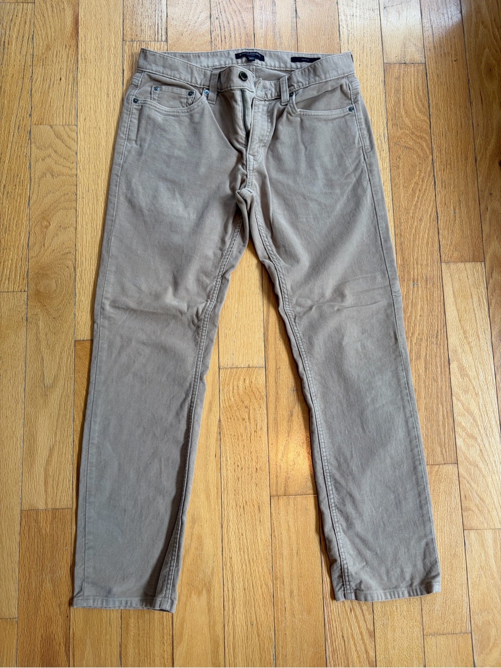Banana Republic sueded Men's Slim Fit Tan pants 31/30